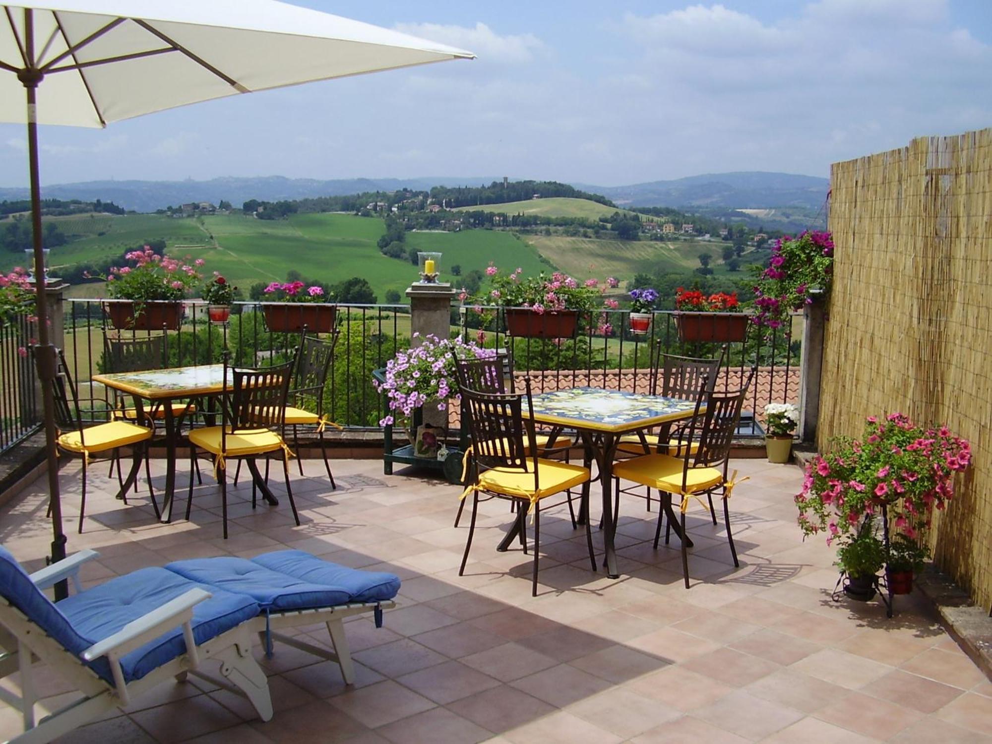 La Terrazza Fio...Rita Panzió Ripa Kültér fotó
